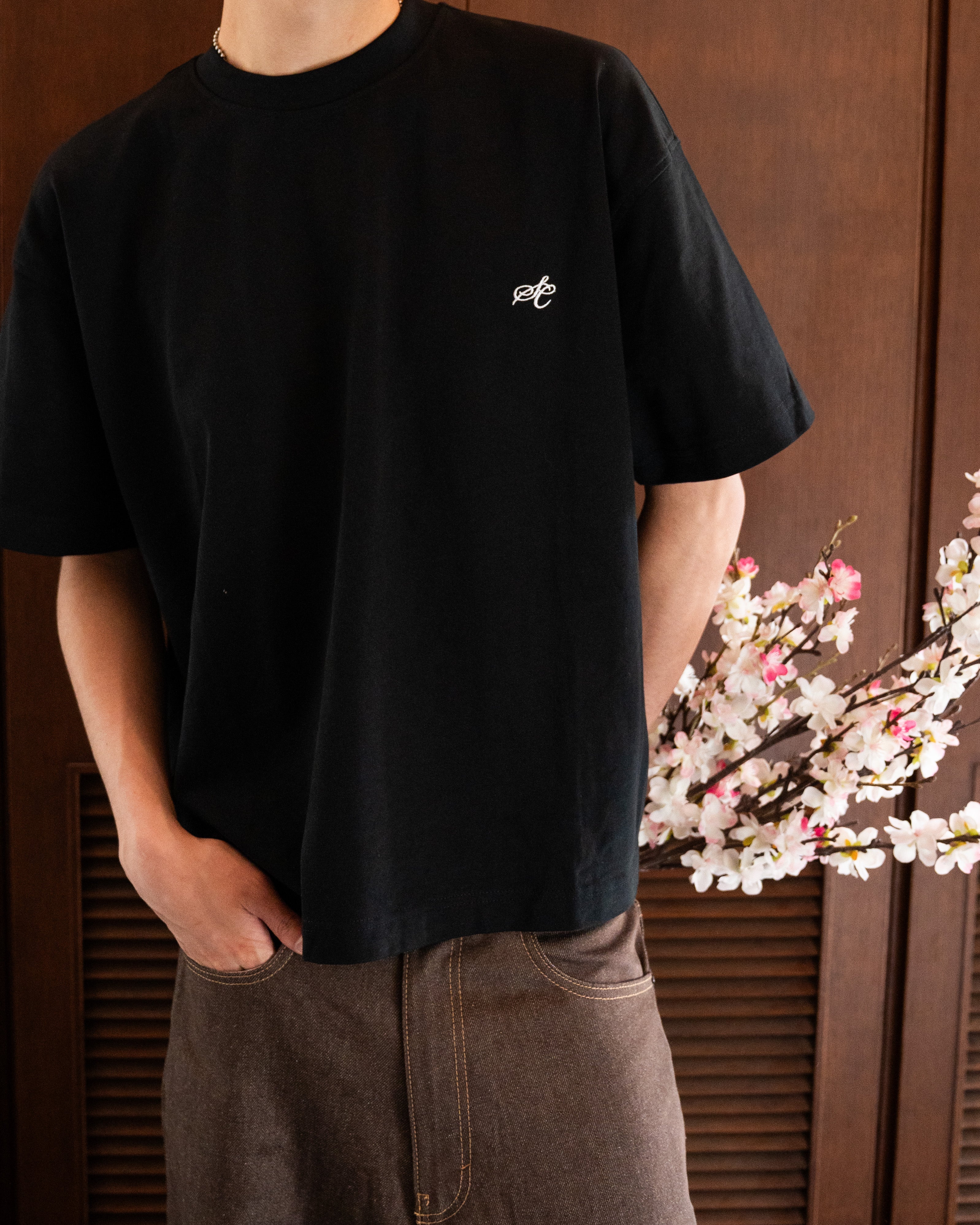 SC Logo T-shirt Black
